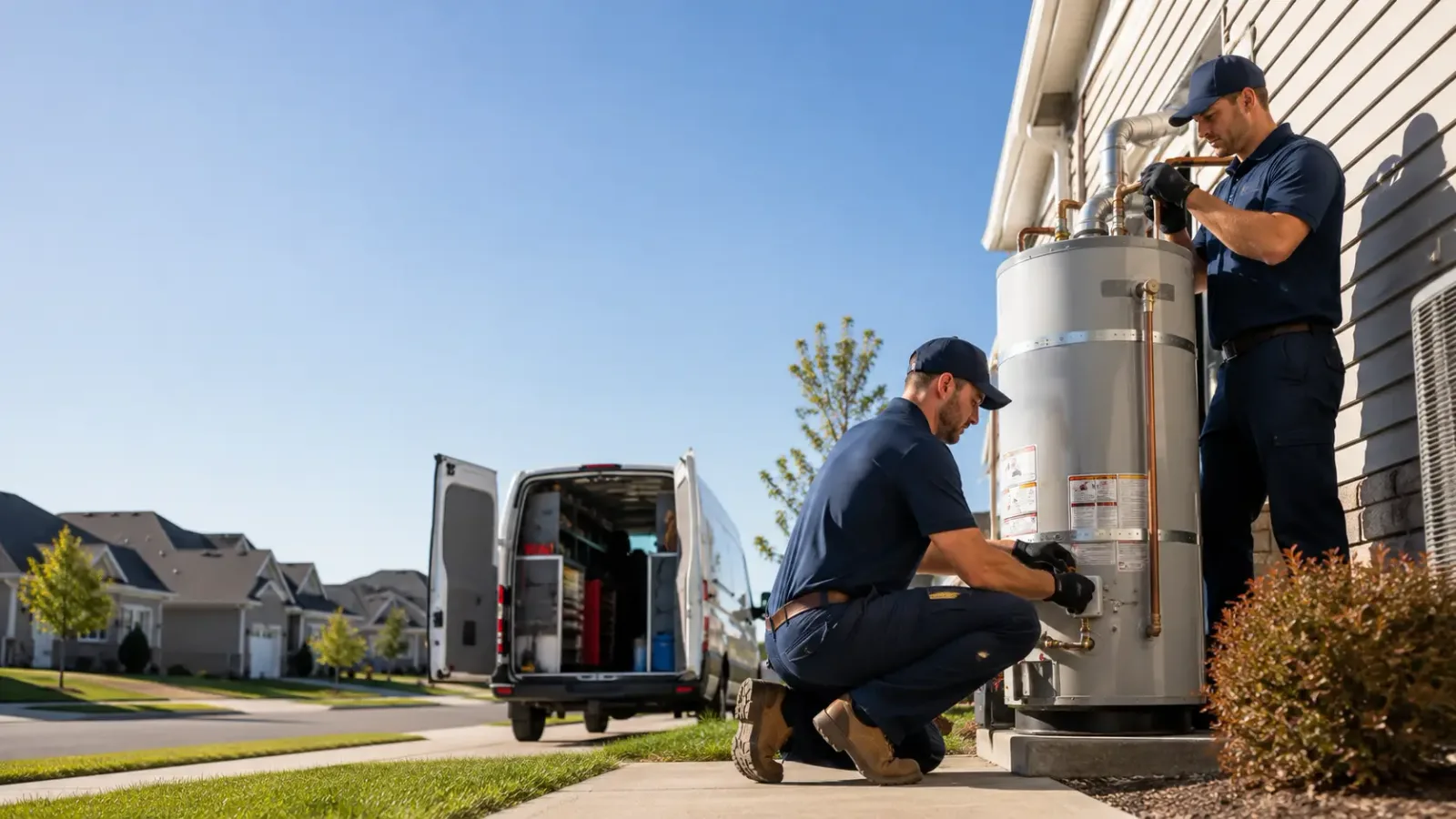 Water Heater Installation in Breckenridge, MI
